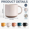Custom Pottery Mug - Personalized Anniversary Wedding Gifts For Husband And Wife, Him And Her - Love Makes Us Better