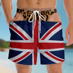 Custom Funny Men Swim Trunks - Personalized Summer Vacation And Travel Gifts For Men - Handle With Humor