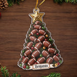 Custom Sport Acrylic Ornament - Personalized Christmas Birthday Gifts For Football Players, Coaches, Sports Fans - Hit Hard And Live Free