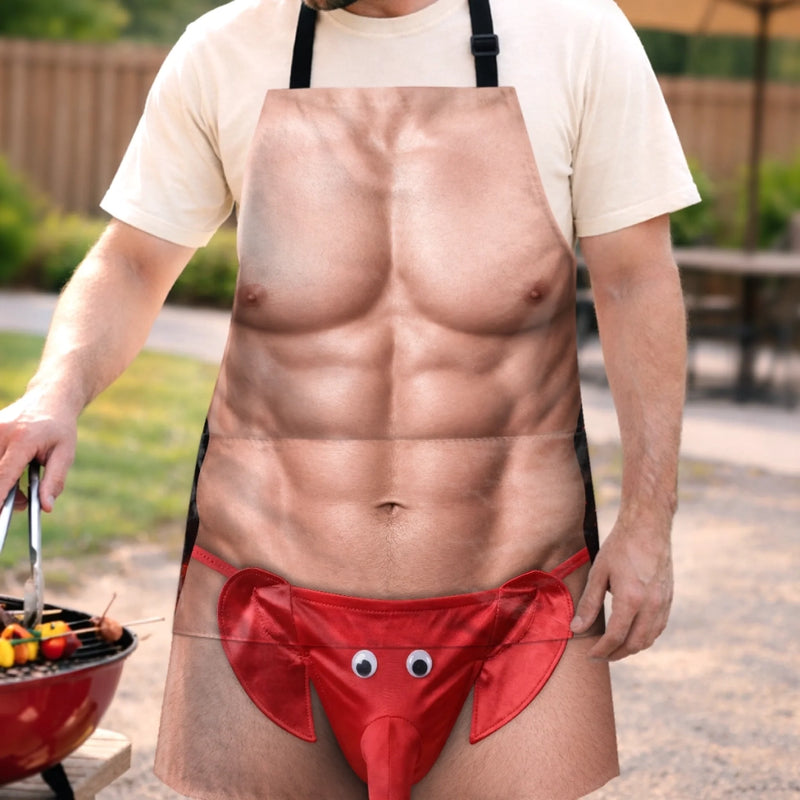 Custom Funny Patriotic Apron With Pocket - Personalized Birthday Gifts For Husband, Son, Grandson, Brother, Grandpa, Dad, Yourself - Cooking Up Too Much Heat