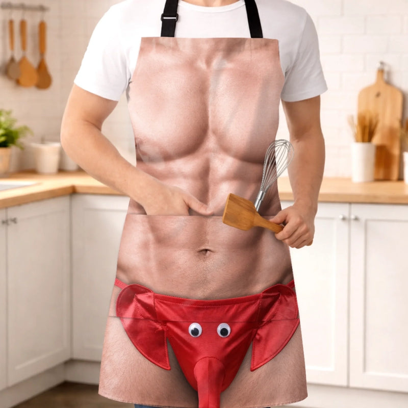 Custom Funny Patriotic Apron With Pocket - Personalized Birthday Gifts For Husband, Son, Grandson, Brother, Grandpa, Dad, Yourself - Cooking Up Too Much Heat