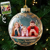 Custom Photo Acrylic Ornament - Personalized Christmas Birthday Gifts For Mom, Dad, Brother, Sister, Kids - Forever Our Favorite Season
