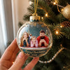 Custom Photo Acrylic Ornament - Personalized Christmas Birthday Gifts For Mom, Dad, Brother, Sister, Kids - Forever Our Favorite Season