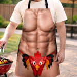 Custom Funny Apron With Pocket - Personalized Birthday Gifts For Men - Built For Good Times