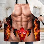 Custom Funny Apron With Pocket - Personalized Birthday Gifts For Men - Built For Good Times