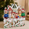 Custom Acrylic Ornament - Personalized Christmas Birthday Gifts For Family, Dog Cat Lovers - Little Moments Big Memories