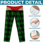 Custom Funny Pajama Pants - Personalized Christmas Birthday Gifts For Men - Holiday Look Gone Wild