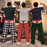 Custom Funny Pajama Pants - Personalized Christmas Birthday Gifts For Men - Holiday Outfit Gone Wrong