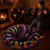 Custom 3D Octopus Vortex Mat - Personalized Spooky Halloween Decor - Spooky Season