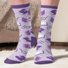 Custom Shh I'm Reading Crew Socks - Personalized Bookish Gifts For Book Lovers, Bookworms, Readers - Easily Distracted By Books