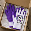 Custom Coated Grip Gardening Gloves - Personalized Birthday Garden Gifts For Gardeners - Growing Sweet Daily Memories