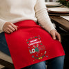 Custom Cotton Napkin - Personalized Christmas Birthday Gifts For Mom, Dad, Brother, Sister - Together Feels Like Holiday Magic