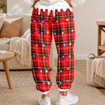 Custom Letter Unisex Sweatpants - Personalized Christmas Birthday Gifts For Mom, Dad, Brother, Sister - Cookies For Santa