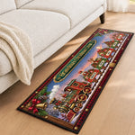Custom Runner Rug - Personalized Christmas Birthday Gifts For Mom, Dad, Brother, Sister - Our Favorite Time Together