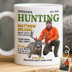 Custom Photo Magazine Mug - Personalized Birthday Hunting Gifts For Hunters - Wild At Heart