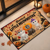 Custom Home Decor Decorative Mat - Personalized Halloween Decor Birthday Gifts For Cat Lovers, Cat Mom And Dad - Frightfully Furry