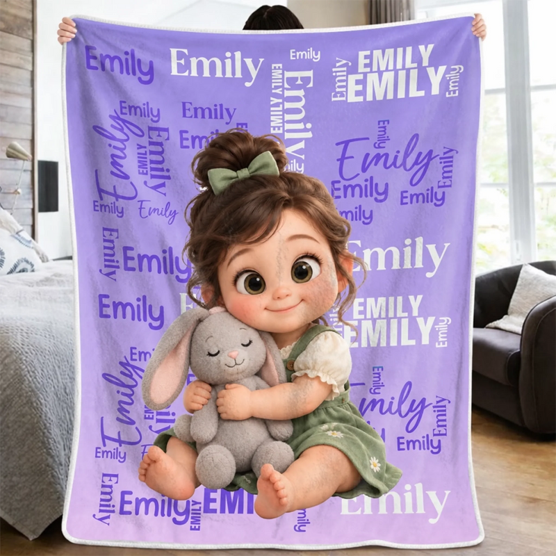 Custom Photo Blanket - Personalized Birthday Gifts For Kids - Stay Cozy And Dream Big