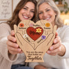Custom Shaped Wooden Art Puzzle - Personalized Mother's Day Father's Day Birthday Gifts For Mom, Dad, Grandma, Grandpa - Together in Every Piece