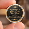 Custom Pocket Hug - Personalized Anniversary Wedding Gifts For Husband And Wife, Him And Her - Love You To Infinity