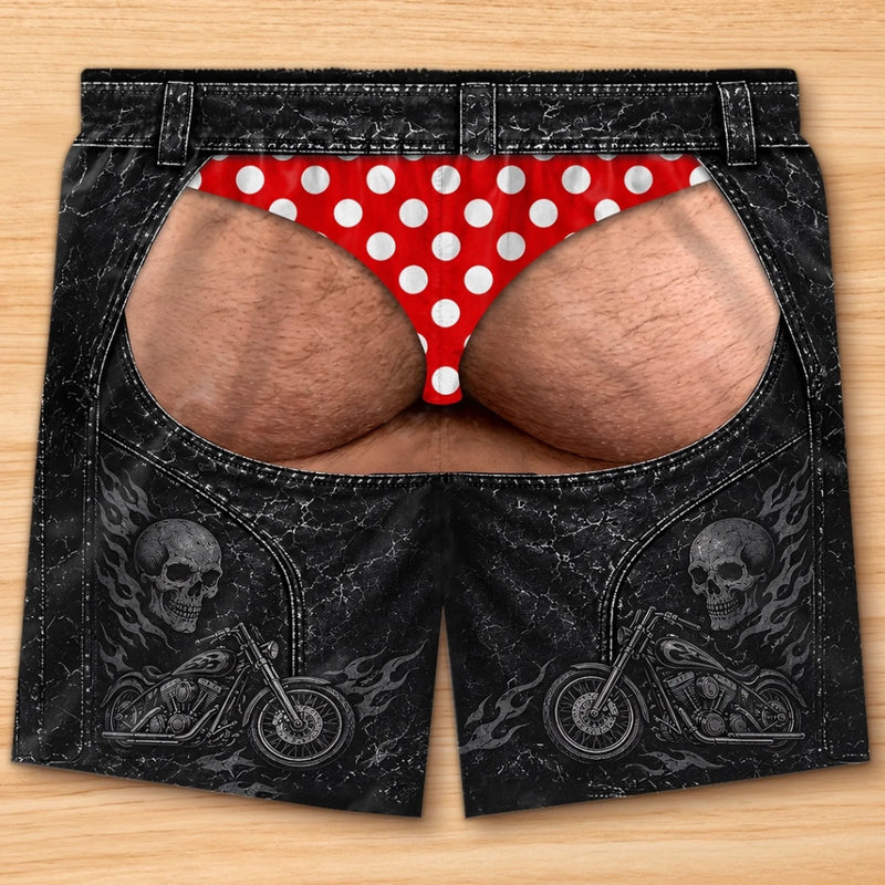 Custom Funny Patriotic Casual Shorts - Personalized Birthday Gifts For Husband, Son, Grandson, Brother, Grandpa, Dad, Yourself - Keep Cool And Ride On