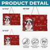 Custom Photo Decor Wood Sign - Personalized Personalized Christmas Birthday Gifts For Dog Cat Lovers, Dog Dad And Mom, Cat Owners - Merry Tails Welcome You