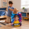 Custom Photo Laundry Basket - Personalized Birthday Gifts For Kids - Born To Stand Out Always
