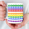 Hidden Message Mug - Christmas Gift For Brothers, Coworkers, Friends, Boss, White Elephant Gift - Sleigh The Gift Game