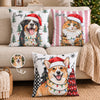 Custom Photo Pillow - Personalized Christmas Birthday Gifts For Dog Cat Lovers, Dog Dad And Mom, Cat Owners - Santa’s Favorite Furry Friend