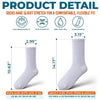 Custom Crew Socks - Personalized Christmas Birthday Gifts For Mom, Dad, Brother, Sister - Home Feels Extra Cozy