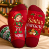 Custom Crew Socks - Personalized Christmas Birthday Gifts For Mom, Dad, Brother, Sister - Bringing Joy Everywhere