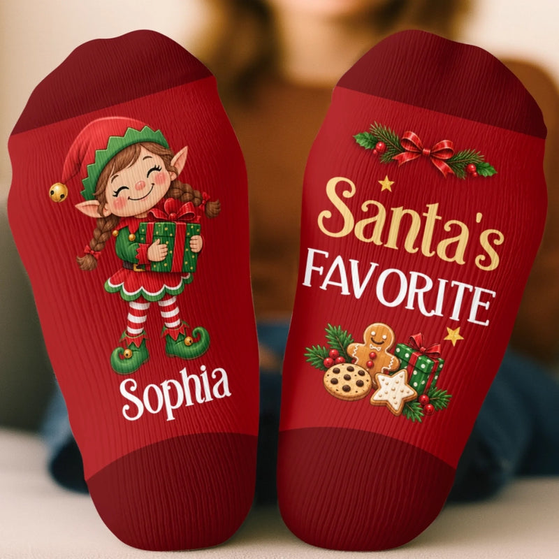 Custom Crew Socks - Personalized Christmas Birthday Gifts For Mom, Dad, Brother, Sister - Bringing Joy Everywhere
