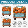 Custom Pumpkin Wood Sign - Personalized Birthday Gifts For Grandma, Grandpa - Fall Is Better Together