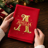 Custom Cotton Napkin - Personalized Christmas Birthday Gifts For Mom, Dad, Brother, Sister - Sweet Moments Round Our Table