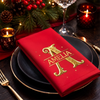 Custom Cotton Napkin - Personalized Christmas Birthday Gifts For Mom, Dad, Brother, Sister - Sweet Moments Round Our Table