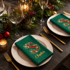 Custom Cotton Napkin - Personalized Christmas Birthday Gifts For Mom, Dad, Brother, Sister - Sparkle Shine Celebrate