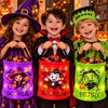 Custom LED Light Bucket Bag - Personalized Halloween Birthday Gifts For Kids - Spooky Little Sidekick
