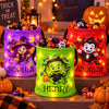 Custom LED Light Bucket Bag - Personalized Halloween Birthday Gifts For Kids - Spooky Little Sidekick