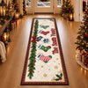 Custom Stocking Runner Rug - Personalized Christmas Birthday Gifts For Mom, Dad, Brother, Sister - Blessed Family Living In Joy