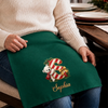 Custom Cotton Napkin - Personalized Christmas Birthday Gifts For Mom, Dad, Brother, Sister - Sending Beary Merry Wishes