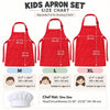 Custom Apron Chef Hat Set - Personalized Birthday Gifts For Kids - Sweet Little Treat