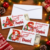Custom Money Envelop - Personalized Christmas Birthday Gifts For Kids - Little Holiday Cheer