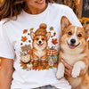 Custom Photo T-shirt, Hoodie - Personalized Birthday Gifts For Dog Cat Lovers, Dog Dad And Mom, Cat Owners - Fall In Love With Paws