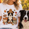 Custom Photo T-shirt, Hoodie - Personalized Birthday Gifts For Dog Cat Lovers, Dog Dad And Mom, Cat Owners - Fall In Love With Paws