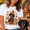Custom Photo T-shirt, Hoodie - Personalized Birthday Gifts For Dog Cat Lovers, Dog Dad And Mom, Cat Owners - Fall In Love With Paws