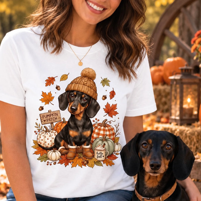 Custom Photo T-shirt, Hoodie - Personalized Birthday Gifts For Dog Cat Lovers, Dog Dad And Mom, Cat Owners - Fall In Love With Paws