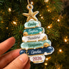 Custom Premium 3D Ornament - Personalized Christmas Birthday Gifts For Mom, Dad, Brother, Sister - Anchored In Holiday Love