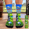 Custom Golf Crew Socks - Personalized Birthday Gifts For Golf Lovers, Sports Fans, Sports Lovers - Fairways Feel Like Home