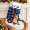 Custom Christmas Stocking - Personalized Christmas Birthday Gifts For Mom, Dad, Brother, Sister - Cozy Times Together With Family