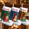 Custom Christmas Stocking - Personalized Christmas Birthday Gifts For Mom, Dad, Brother, Sister - Cozy Times Together With Family