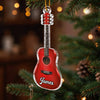 Custom Acrylic Ornament - Personalized Birthday Gifts For Guitar Lovers - Six Strings One Happy Soul
